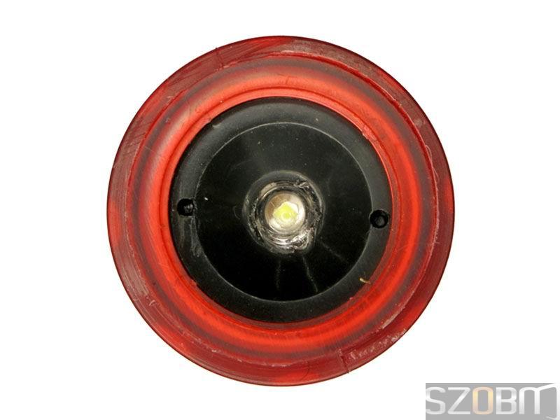 1W LED Zoom Aluminum Flashlight / LED Bicycle Torch (3 Modes)