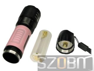1W LED Flashlight ​/ 3 Mode Adjustable Zoom Focus Flashlight