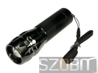 1W LED Aluminum Zoom Flashlight with Tripod