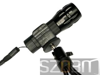 1W LED Aluminum Zoom Flashlight with Tripod