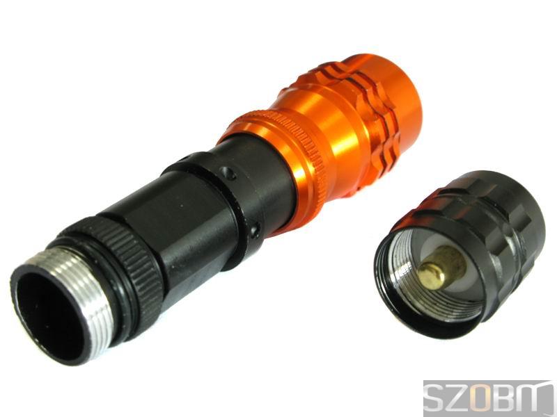 1W High Power Zoom LED Flashlight