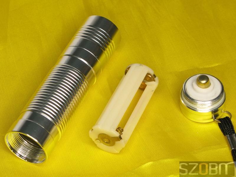1W 45 lumens LED Flashlight (Silver)