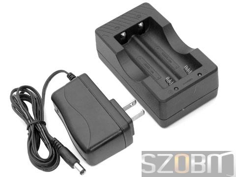 XXC-4.2V1A Li-ion Battery Charger for 18650 with Car Charger (2