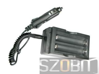 Li-ion 18650 Battery Charger with car Charger