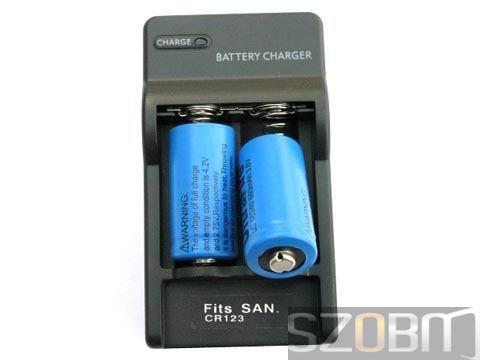 16340 Li-ion Battery Charger