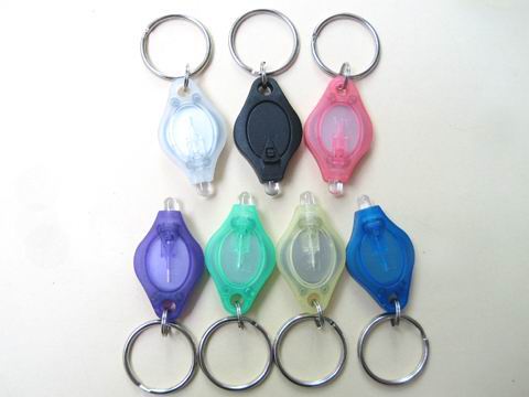UV Purple Light 365-370nm LED Keychain (ZY-P50)
