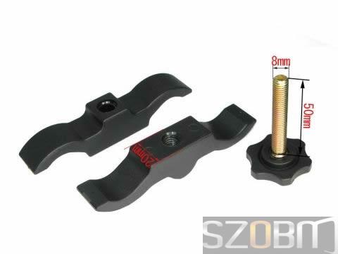 High Quality Plastic Flashlight/Telescope sight / Laser Mount  Hunting Rifle Gun Mount