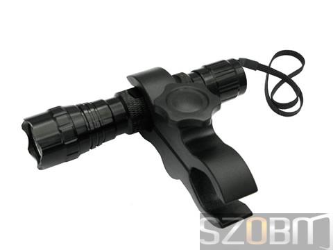 High Quality Plastic Flashlight/Telescope sight / Laser Mount  Hunting Rifle Gun Mount