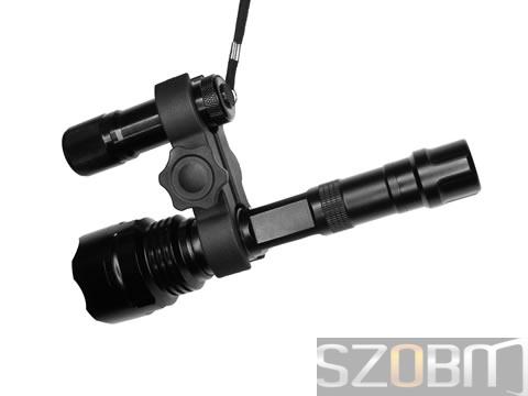 High Quality Plastic Flashlight/Telescope sight / Laser Mount  Hunting Rifle Gun Mount