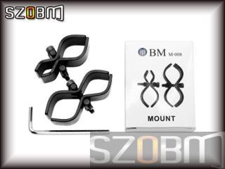 OBM M-008 Double Iron Flashlight & Laser Mount