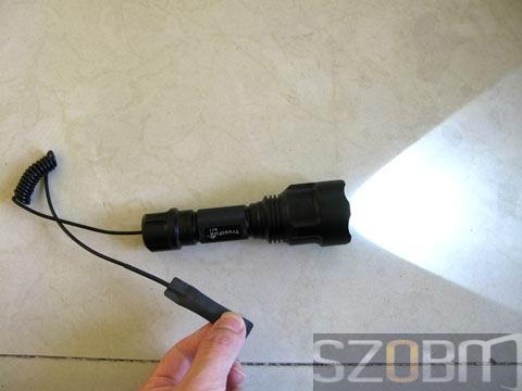 C8 Series Flashlight Press Switch