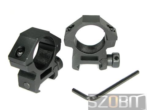 Aluminum 25mm Ring Double Mounts(X014)