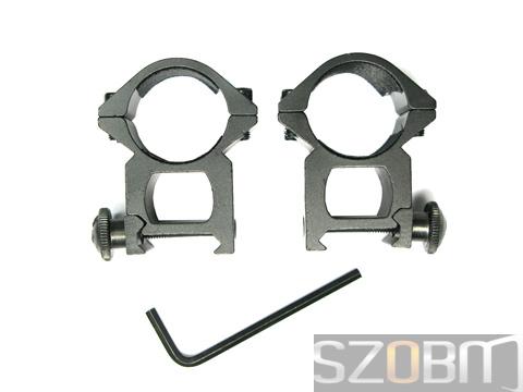 Aluminum 25mm Ring Double Mounts(18#-1)