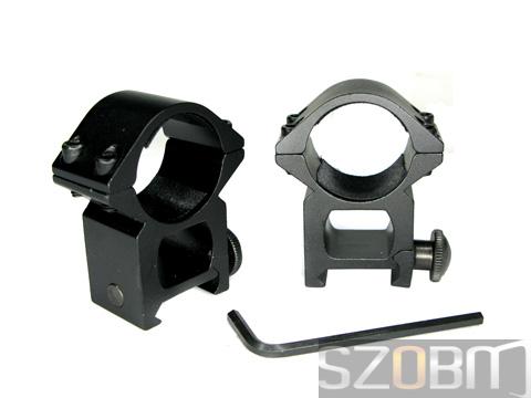 Aluminum 25mm Ring Double Mounts(18#-1)