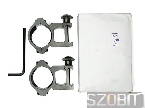 Aluminum 25mm Ring Double Mounts(18#-1)