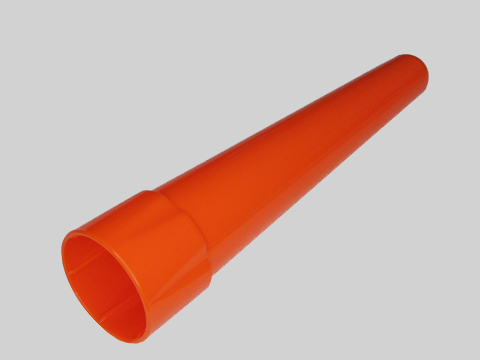 34mm Flashlight Red Diffuser Tip