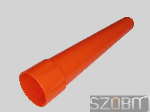 34mm Flashlight Red Diffuser Tip