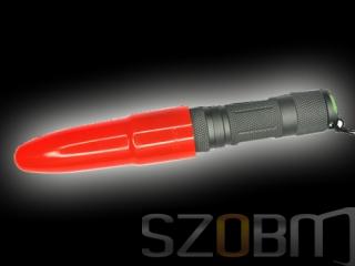 22mm Flashlight Red Diffuser Tip