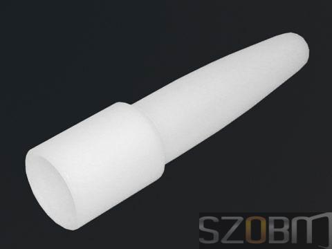 15mm Flashlight White Diffuser Tip
