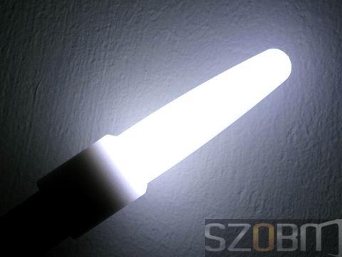 15mm Flashlight White Diffuser Tip